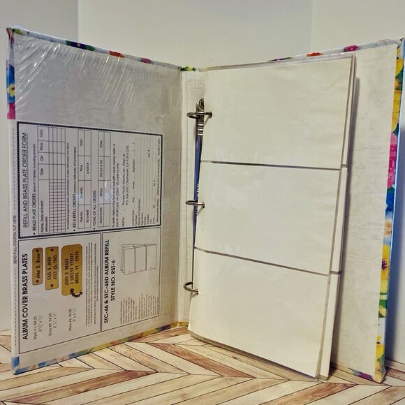 Pioneer Designer Heritage 300 Pocket Photo Album 4 X 6 Floral STC-46D - Picture 3 of 7